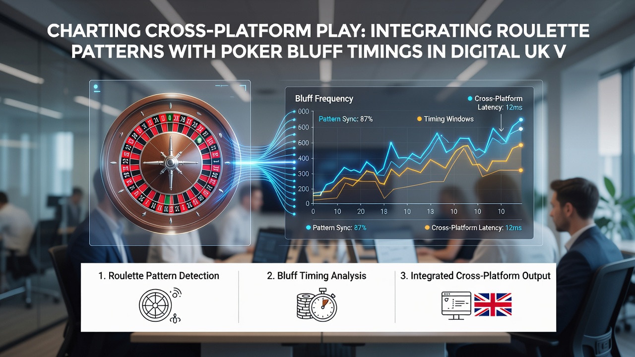 Split-screen view of roulette betting grid merged with poker timing graphs used for cross-platform analysis