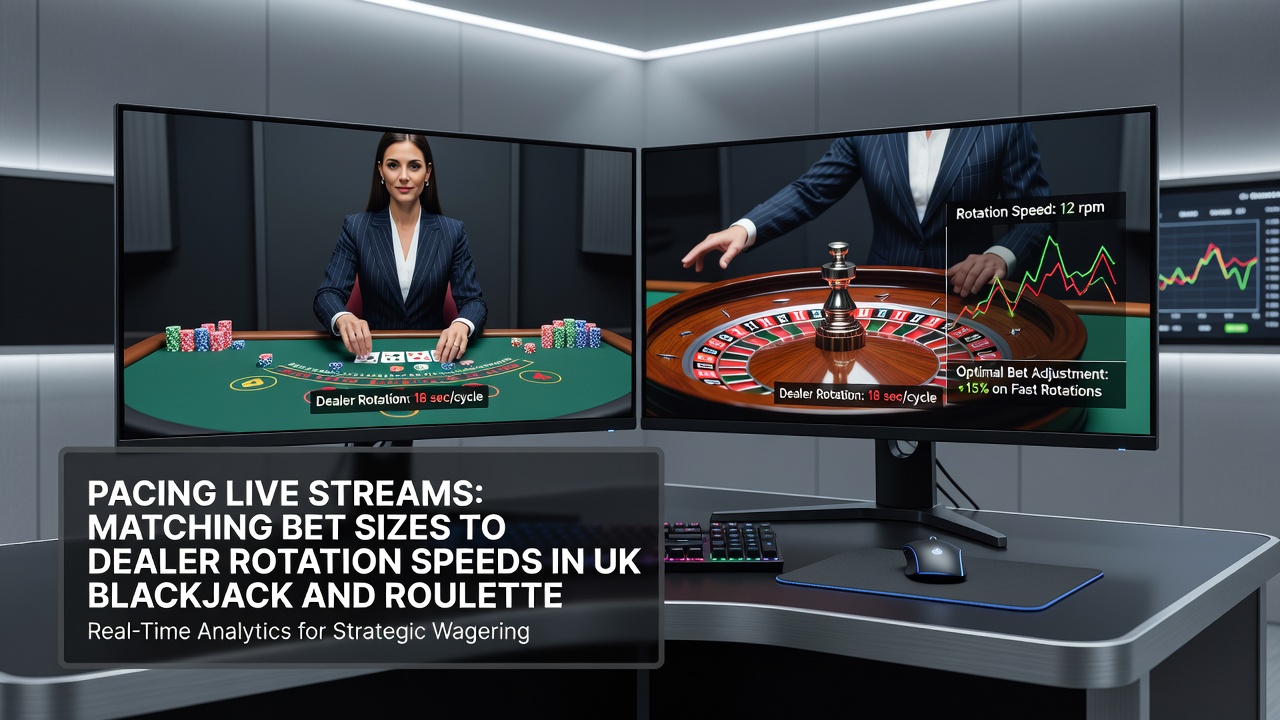 Roulette wheel close-up during live stream with timing metrics and bet placement interface visible